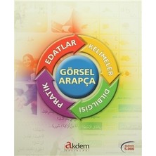 Akdem Yayınları Görsel Arapça Ciltsiz Kitap 118 Sayfa ile Dil Öğrenme Sürecinizi Hızlandırma