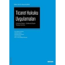 Ticaret Hukuku Uygulamaları - Murat Alışkan, Seçkin Yayıncılık, Türkçe, Normal Boy, 520 Sayfa