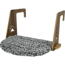 Sennedilersen Kalorifer Petek Radyatör Yatağı Kedi Peluş Kalorifer Yatağı 30x40 cm (Kolay Montaj Geçmeli Sistem)