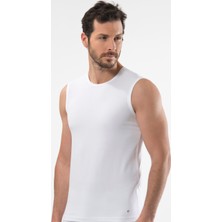 Cacharel Erkek Bisiklet Yaka Spor Atlet 1303/Beyaz