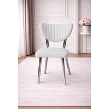 ProBella Elma Mutfak Sandalyesi Yemek Odası Bahçe Balkon Otel Restoran Kafe Sandalyesi