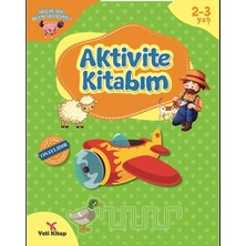 Yeti Kitap 2-3 Yaş Aktivite Kitabı Kollektif Yazar Eğlenceli Zeka Geliştirici Kitap 123 Sayfa
