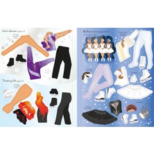 Usborne Sticker Dolly Dressing Buz Pateni Kitabı 3 - 5 Yaş Kolektif Yazarlı Eğitici Kitap