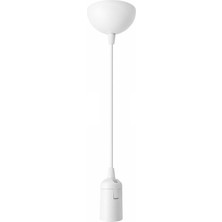 Conana Sarkıt E27 Duy Takımı Düz Duy Beyaz 70cm Plastik (1 Adet)