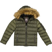 Lee Cooper Manno Erkek Çocuk Mont Haki