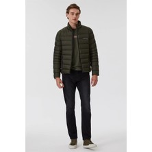 Lee Cooper James Erkek Şişme Mont Koyu Yeşil