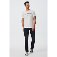 Lee Cooper Harry Erkek Straıght Normal Kesim Normal Bel Düz Paça Jean Pantolon Mavi