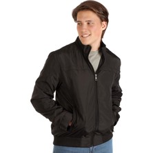 Lee Cooper Fablos Erkek Dokuma Mont Siyah