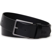 Lee Cooper Duffy Erkek Deri Kemer Siyah