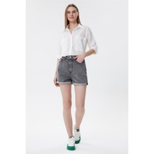 Lee Cooper Holly 1 Kadın %100 Pamuk Jean Şort Denim