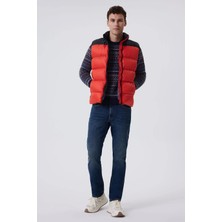 Lee Cooper Turuncu Erkek Yelek 241 Lcm 235003 Blaın Oranj-Sıyah
