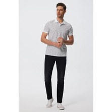 Lee Cooper Jagger Erkek Slım Straıght Dar Kesim Normal Bel Düz Paça Jean Pantolon Gri