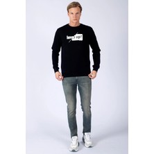 Lee Cooper Kaı Erkek Sweatshırt Siyah