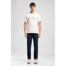 Lee Cooper Marco Normal Kesim Koyu Mavi Erkek Jean Pantolon Düz Paça Denim Kumaş 31 - 34 Beden
