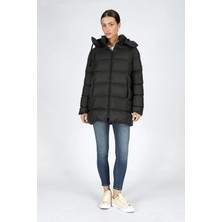 Lee Cooper Theresa Kadın Mont Siyah
