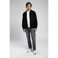 Lee Cooper Ander Erkek %100 Pamuk Dokuma Ceket Siyah