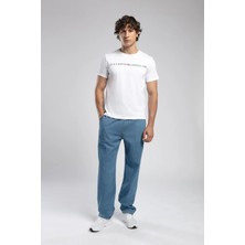 Lee Cooper Loose Normal Bel Normal Kesim Düz Paça Mavi Erkek Jean Pantolon