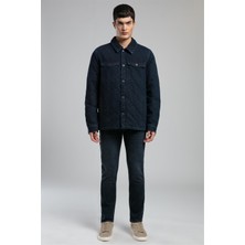 Lee Cooper Mavi Erkek Regular Fit Denim Ceket 261 Lcm 131002 Brıxton Denım