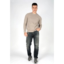 Lee Cooper Newdwade Erkek O Yaka Sweatshirt Vizon