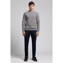 Lee Cooper Yuvarlak Yaka Gri Erkek Sweatshırt 261 Lcm 241064 Newdıagonal Buz Gri