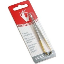 Mavala Dar Ağızlı Cımbız Ergonomik Tasarım ile Uzun Süreli Kullanım İçin Altın Kaplama Uçlar