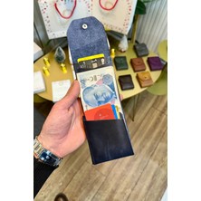 Cüzcan Signum Hakiki Deri Minimalist Katlamalı Cüzdan - Para Portföyü