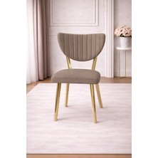 ProBella Elma Mutfak Sandalyesi Yemek Odası Bahçe Balkon Otel Restoran Kafe Sandalyesi