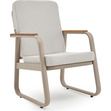 Erinöz Bella Bahçe Balkon Sandalyesi - Kum Rengi