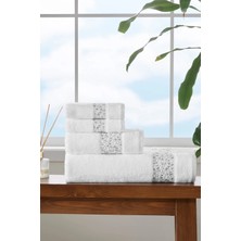 Özdilek Danıela Beyaz Dus Seti Nakışlı-1 G.sım