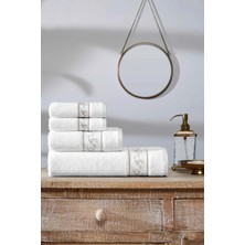 Özdilek Danıela Beyaz Dus Seti Nakışlı-2 Açık Sım