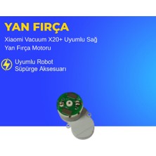 Ümit Maker Xiaomi Vacuum X20+ Uyumlu Sağ Yan Fırça Motoru