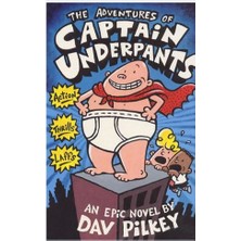 Scholastic Captain Underpants - Adventures Dav Pilkey Normal Boy Boyutunda İngilizce İthal Kitap