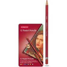 Derwent Pastel Pencil 24'lü Kutu Model 32992 Yumuşak Toz Dokulu Renkli Kalemler