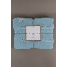 Koza Home Trenza Mavi Tek Kişilik Tv Battaniye 160x220 15046