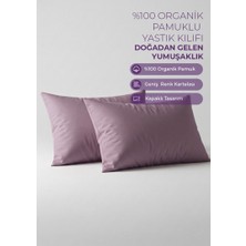 Days In Colours %100 Pamuk Ranforce 2'li Yastık Kılıfı Seti - Dolmabahçe Serisi