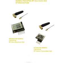 Egne 868MHZ Fsk/gfsk Rf Alıcı Verici Seti (NTXRX05CFCN8)
