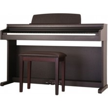 Johannes Seiler SDP-3000 R 88 Tuşlu Dijital Piyano Kahverengi Zarif Tasarım ve Yüksek Polifoni