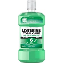 Listerine Ağız Bakım Suyu Alkolsüz Diş Eti Koruması 500 ml Güçlü Koruma ve Ferah Nane