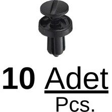 İnnovareauto Fiat Escape 4, Scenic 2, Kangoo Için Davlumbaz Klipsi- 10'lu