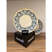 Bonna 6'lı Viento Gourmet Düz Tabak 21 cm