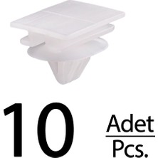 İnnovareauto Renault Kango I Clio Için Bagaj Kapak Dış Kaplama Agrafı Klips - 10 Adet