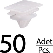 İnnovareauto Renault Kango I Clio Için Bagaj Kapak Dış Kaplama Agrafı Klips - 50 Adet