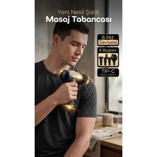 Massage Gun Taşınabilir Mini Kas Gevşetici Şarjlı Masaj Aleti