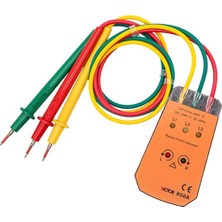Gümrük Bey Ictor 850A Üç Faz Göstergesi – Faz Sırası Test Cihazı, Elektrik Ölçüm Aleti