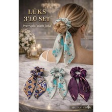 My Takı Store Üçlü Fularlı Simit Toka