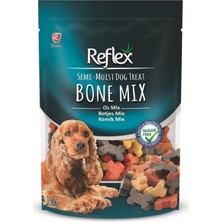 Reflex Plus Semi-Moist Mini Mix Kemik Köpek Ödülü 150 gr Eğitim İçin Lezzetli ve Sağlıklı