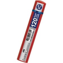 Faber-Castell Faber Castell 0.7 mm Siyah Kalem Ucu 120'li Tüp 12 Adet  Yazım İçin