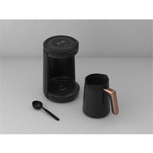 English Home TKM 6002 Elektrikli Cezve Siyah-Bakır 5 Fincan Kapasitesi ile Çift Taşım Özelliği