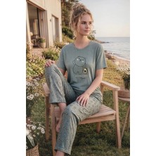 Pemilo Kadın 1905-15 Kısa Kol Oslo Pijama Takımı