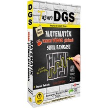 Tasarı Dgs Matematik Video Çözümlü Soru Bankası